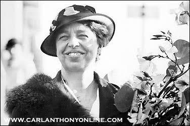 Eleanor Roosevelt’s energy, optimism, and work ethic usually vanquished her occasional depression, determined to make a difference during the crises of a national depression and a global war. (carlanthonyonline.com)