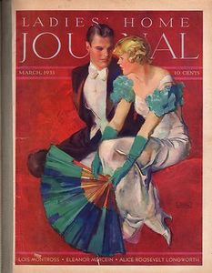 A 1933 copy of the monthly Women’s Home Companion magazine, the year Eleanor Roosevelt’s magazine first appeared in the publication. (ebay)