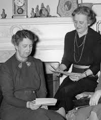 As First Lady, Eleanor Roosevelt working with her trusty, reliable aide Malvina “Tommy” Thompson. (FDRL)