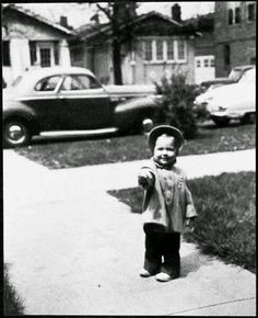 Hillary Rodham as a toddler in Chicago. (WJCPL)