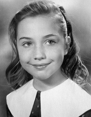 Hillary Rodham as a young girl. (WJCPL)