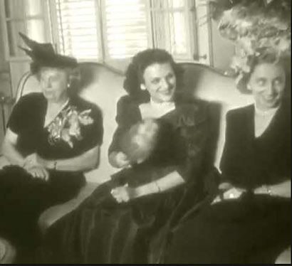 Margaret and Bess Truman in Havana with Cuba’s First Lady. (Youtube)